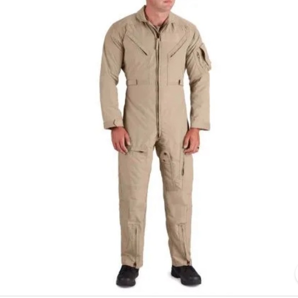 Propper || NWT || CWU 27/P Aramid Flight Suit || 42L || Air Force Tan - Picture 1 of 5